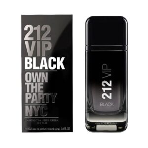 Carolina Herrera 212 VIP Black Eau de Parfum for Men – 3.4 oz
