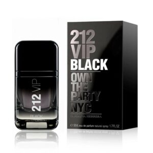 Carolina Herrera 212 VIP Black Eau de Parfum for Men – 1.7 oz