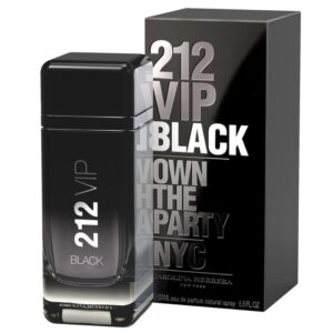 Carolina Herrera 212 VIP Black Eau de Parfum for Men – 6.8 oz