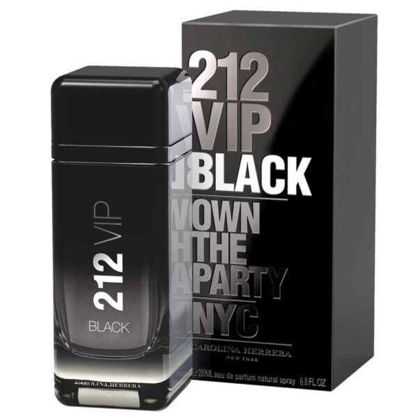 Carolina Herrera 212 VIP Black Eau de Parfum for Men – 6.8 oz
