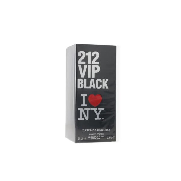 Carolina Herrera 212 VIP Black I Love NY Eau de Parfum for Men – 3.4 oz