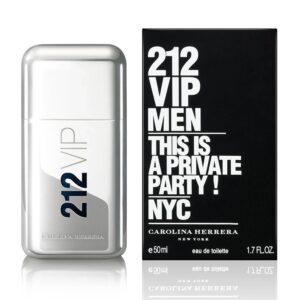 Carolina Herrera 212 VIP Eau de Toilette for Men – 1.7 oz