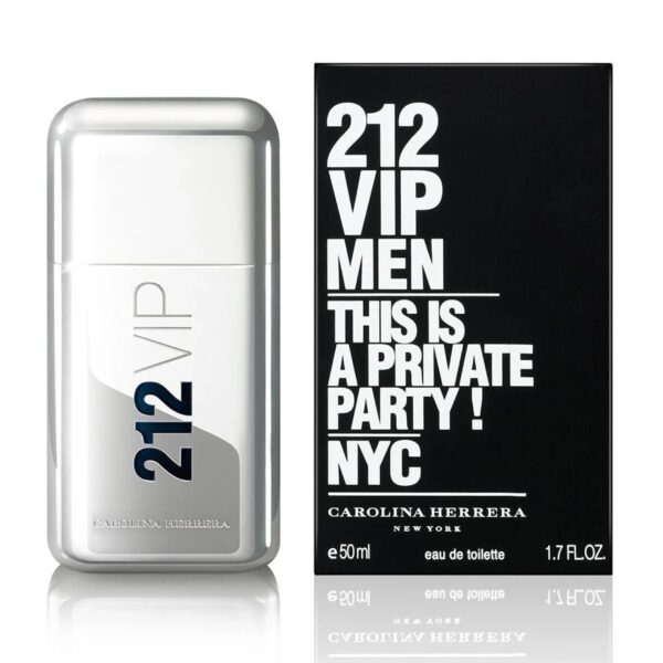 Carolina Herrera 212 VIP Eau de Toilette for Men – 1.7 oz
