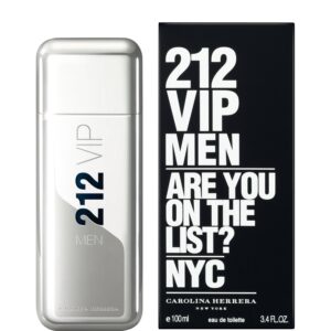 Carolina Herrera 212 VIP Eau de Toilette for Men – 3.4 oz
