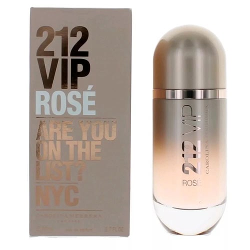 Carolina Herrera 212 Vip Rose Eau de Parfum for Women – 2.7 oz