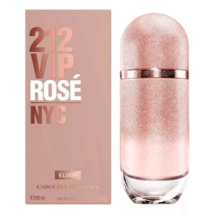 Carolina Herrera 212 VIP Rose Elixir Eau de Parfum for Women – 2.7 oz