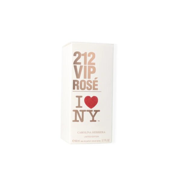 Carolina Herrera 212 VIP Rose I Love NY Eau de Parfum for Women – 2.7 oz