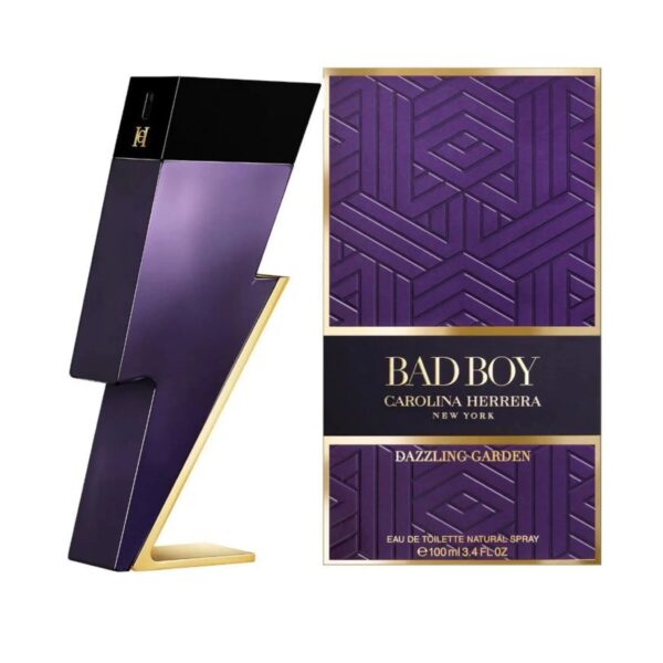 Carolina Herrera Bad Boy Dazzling Garden Eau de Toilette for Men – 3.4 oz