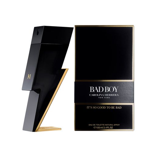 Carolina Herrera Bad Boy Eau de Toilette for Men – 3.4 oz