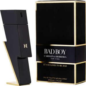 Carolina Herrera Ch Bad Boy Eau de Toilette for Men – 1.7 oz