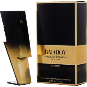Carolina Herrera Ch Bad Boy Extreme Eau de Parfum for Men – 1.7 oz