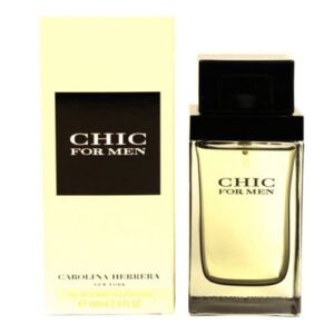 Carolina Herrera Chic Eau de Toilette for Men – 3.4 oz