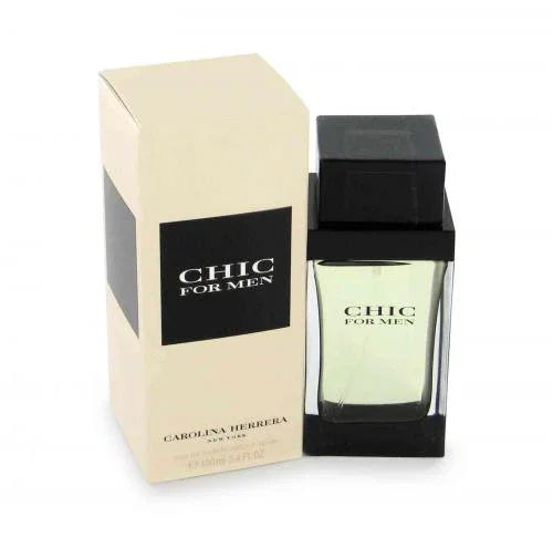 Carolina Herrera Chic Eau de Toilette for Men – 3.4 oz