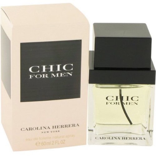 Carolina Herrera Chic Eau de Toilette Spray for Men 2.0 oz