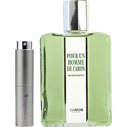 Caron Pour Homme EDT Spray 0.27 oz Travel Size for Men
