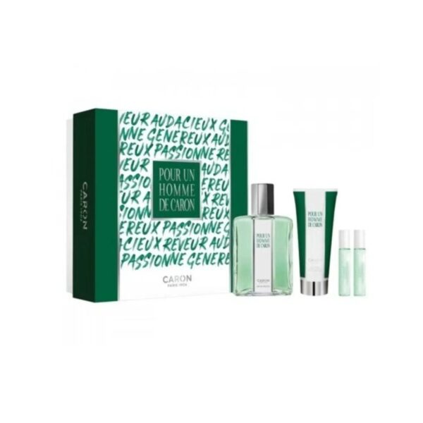 Caron Pour Homme for Men EDT Spray & Shower Gel Gift Set