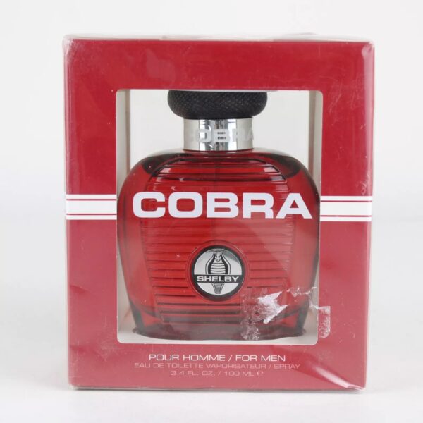 Carroll Shelby Red Cobra Eau de Toilette for Men – 3.4 oz