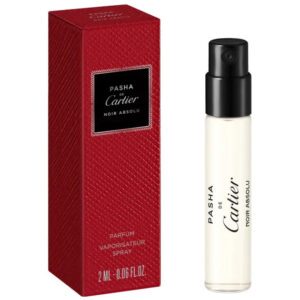 Cartier Pasha De Cartier Noir Absolu Parfum for Men – 0.06 oz