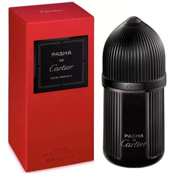 Cartier Pasha De Cartier Noir Absolu Parfum for Men – 3.3 oz
