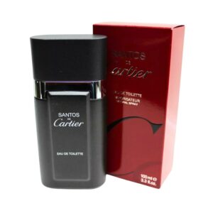 Cartier Santos De Cartier Eau de Toilette for Men – 3.3 oz