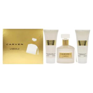 Carven L'Absolu 3 piece Eau de Parfum for Women – 3 piece gift set