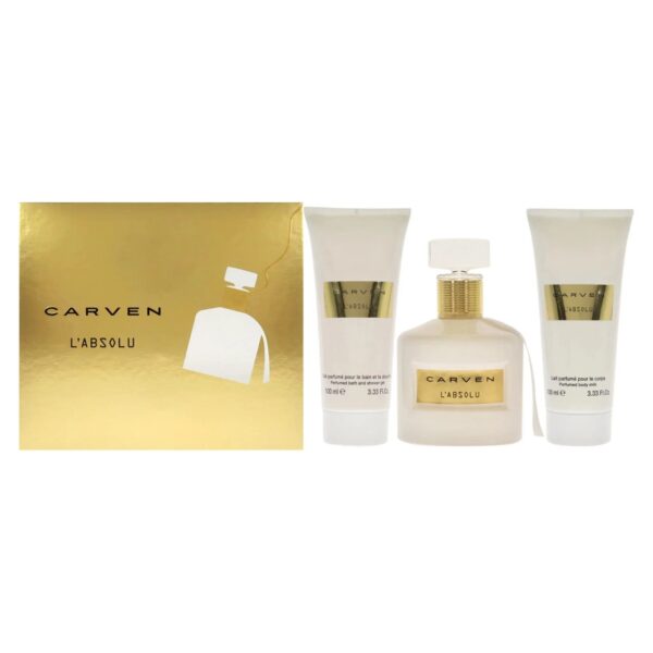 Carven L'Absolu 3 piece Eau de Parfum for Women – 3 piece gift set