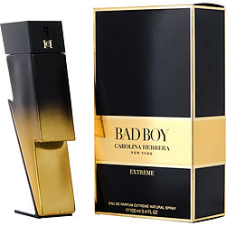 Ch Bad Boy Extreme by Carolina Herrera for Men - 3.4 oz EDP Spray