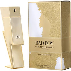 CH Bad Boy Gold Fantasy by Carolina Herrera EDT Spray 3.4 oz