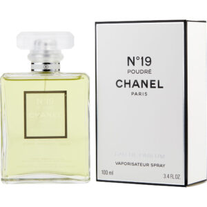 Chanel No. 19 Poudre Eau de Parfum for Women – 3.4 oz