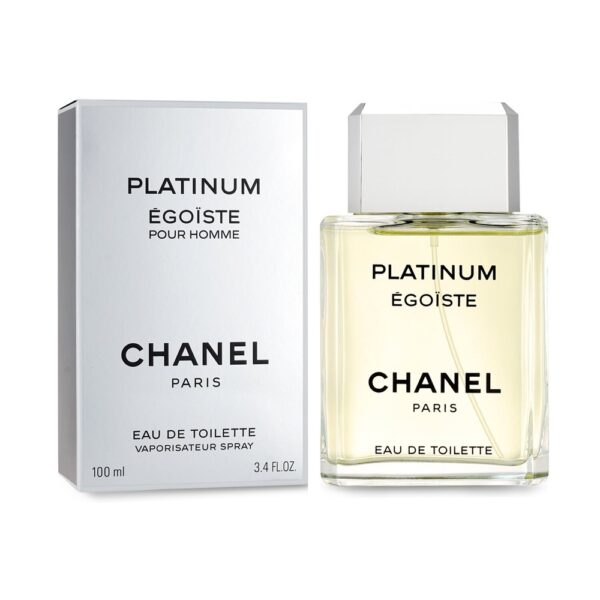 Chanel Platinum Egoiste Eau de Toilette for Men – 3.4 oz