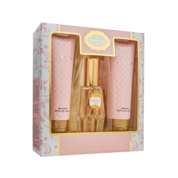 Chantilly by Dana EDT Spray 2 OZ & Bath Set for Women