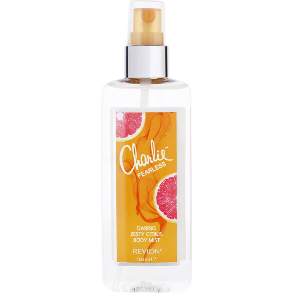 Charlie Fearless Daring Zesty Citrus by Revlon BODY MIST 3.3 OZ