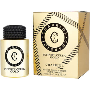 Charriol Infinite Celtic Gold Eau de Parfum for Men – 3.4 oz