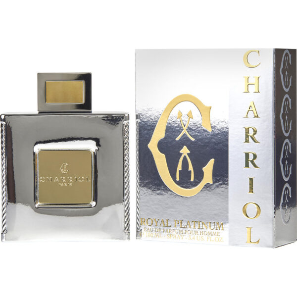 Charriol Royal Platinum Eau de Parfum for Men – 3.4 oz