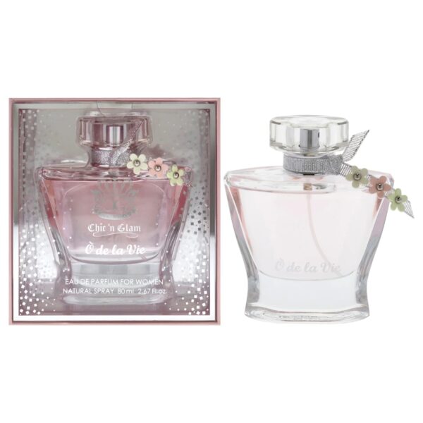 Chic 'n Glam O De La Vie Eau de Parfum for Women – 3.3 oz