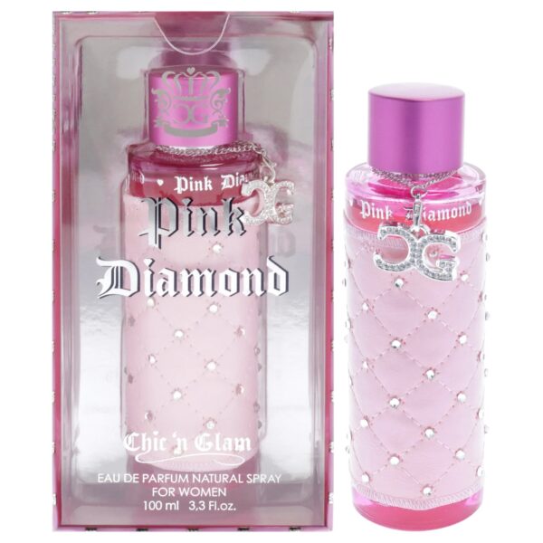 Chic 'n Glam Pink Diamond Eau de Parfum for Women – 3.3 oz