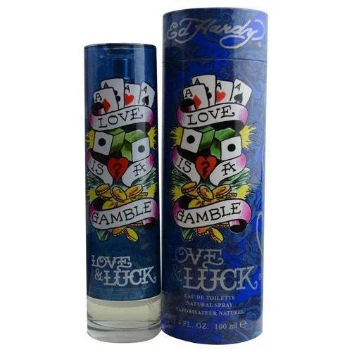 Christian Audigier Ed Hardy Love & Luck Eau de Toilette for Men – 3.4 oz