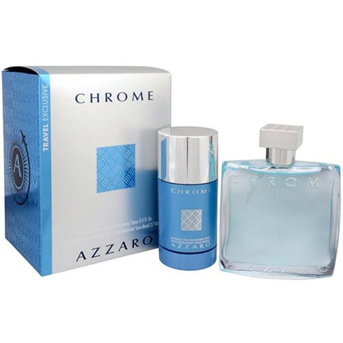 Chrome Cologne for Men - 2 Piece Gift Set