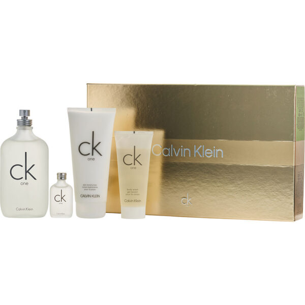 CK One by Calvin Klein Unisex EDT Spray & Body Care Set