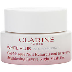 Clarins by Clarins White Plus Pure Translucency Brightening Revive Night Mask Gel -50ml/1.7OZ for WOMEN