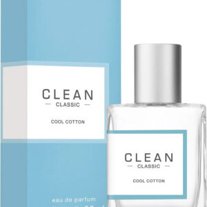 Clean Classic Cool Cotton Eau de Parfum for Women – 1.0 oz