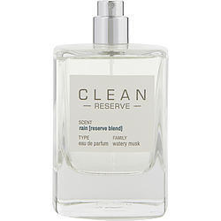 Clean Reserve Rain EAU DE PARFUM SPRAY 3.4 OZ Tester
