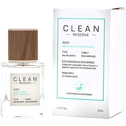 Clean Reserve Warm Cotton EAU DE PARFUM SPRAY 1.7 OZ