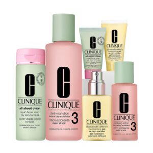 Clinique Great Skin Everywhere Skin for Unisex – 6 piece gift set