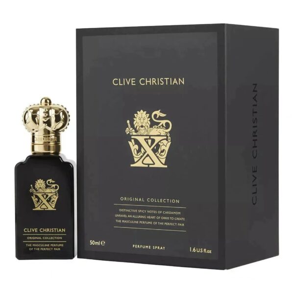 Clive Christian X Masculine Eau de Parfum for Men – 1.6 oz