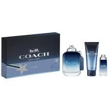 Coach Blue 3 piece Eau de Toilette for Men – 3 piece gift set
