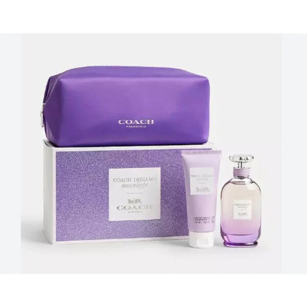 Coach Dreams Moonlight 3 piece Eau de Parfum for Women – 3 piece gift set