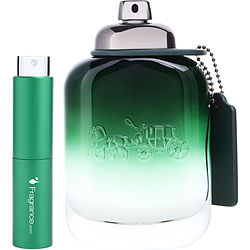 Coach Green by Coach EDT Spray 0.27 oz Travel Spray for Men