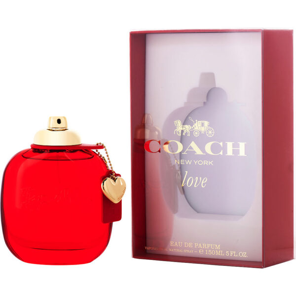 Coach Love RED PACKAGING Eau de Parfum for Women – 5 oz