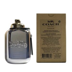 Coach Platinum Eau de Parfum for Men – 3.3 oz